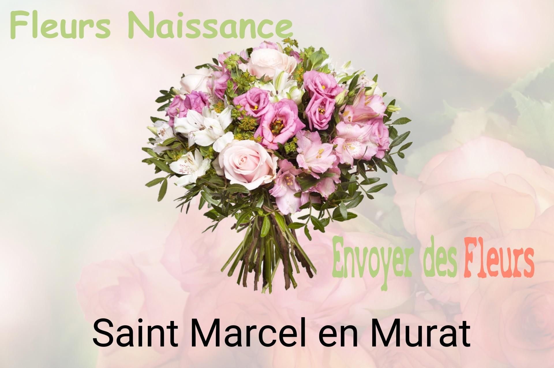 Bouquet de fleurs de naissance livré à Saint-Marcel-en-Murat
